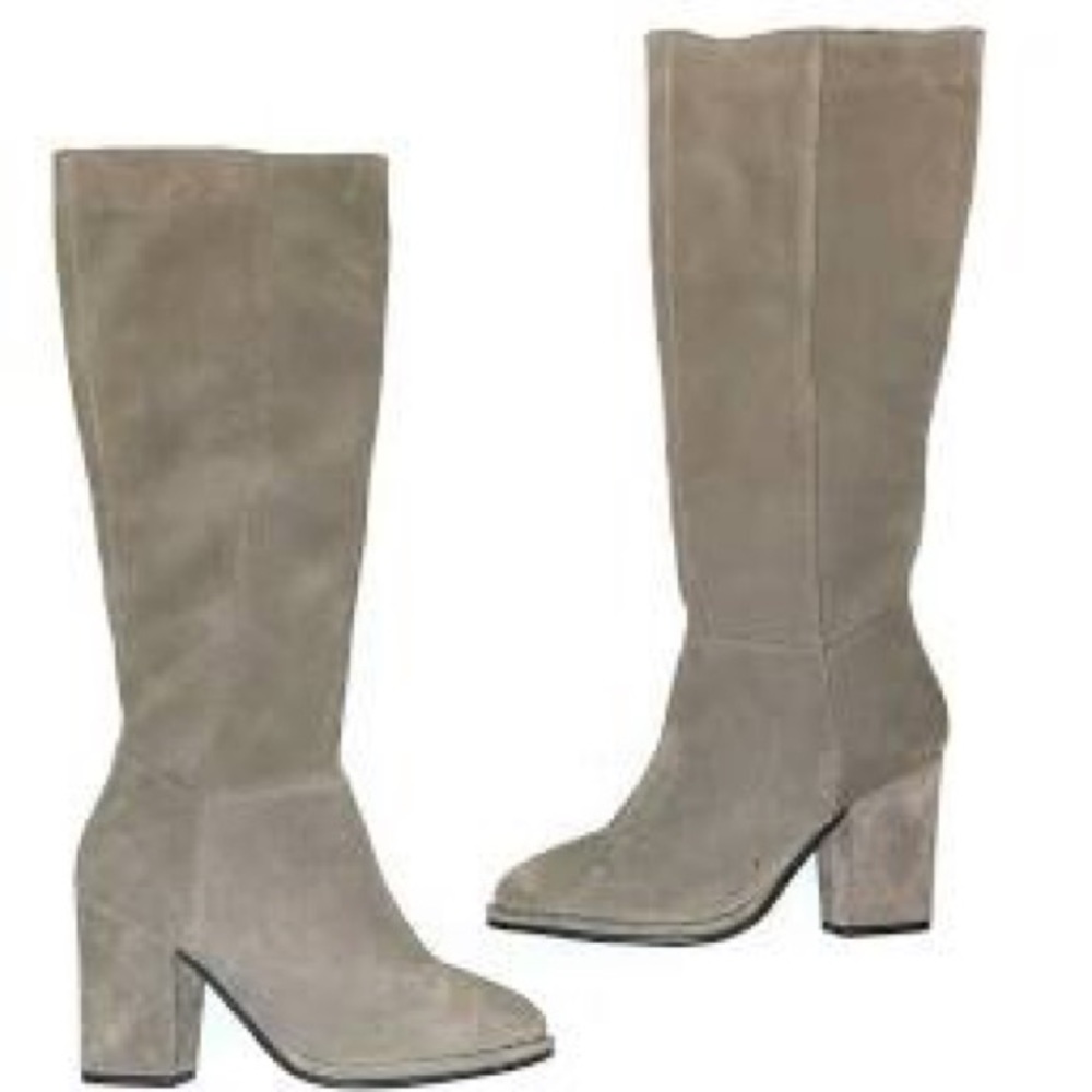 NIB Diba True Grey Suede Tall Boot 8